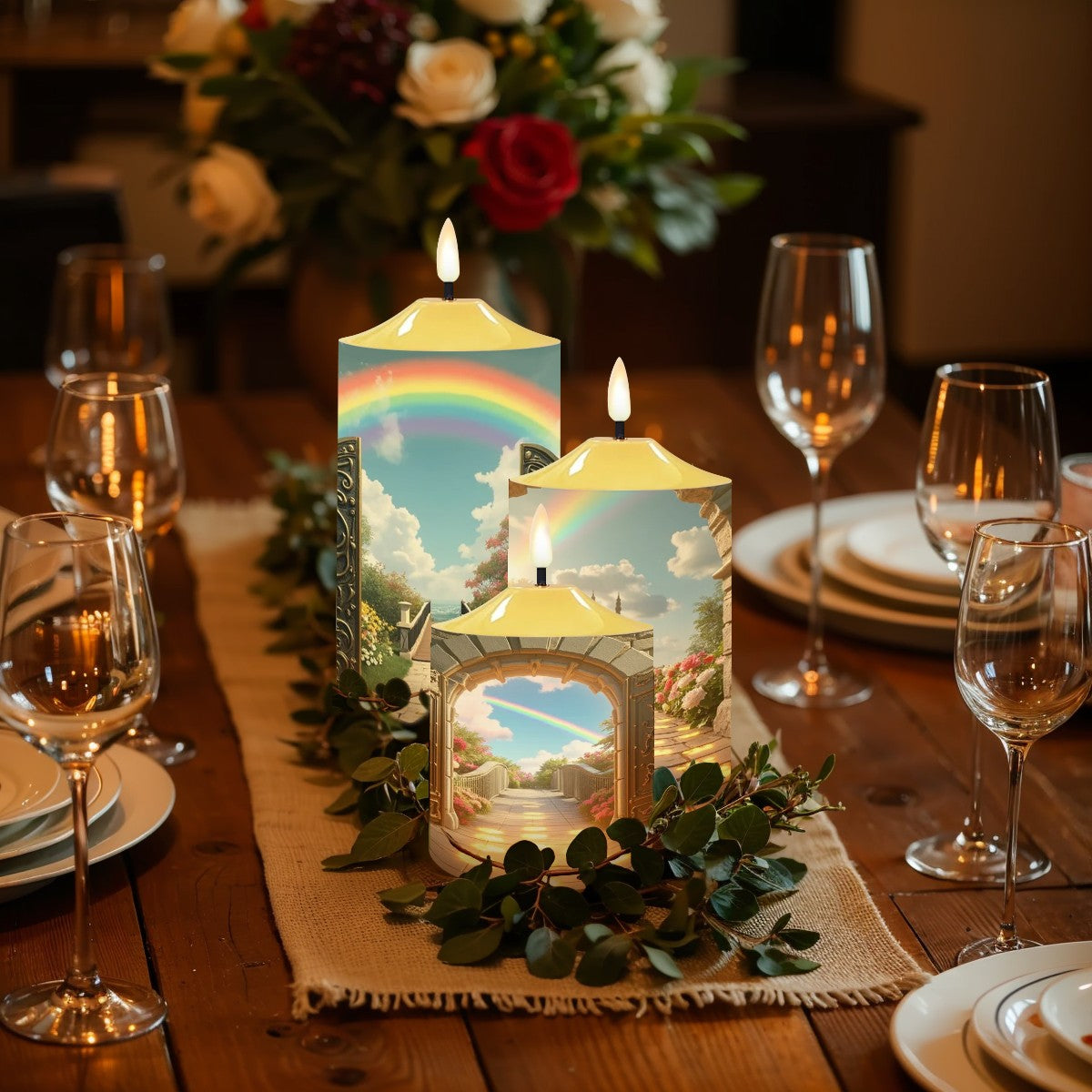Flameless Candles Lamp Set of 3 New RB1 New RB2 New RB4