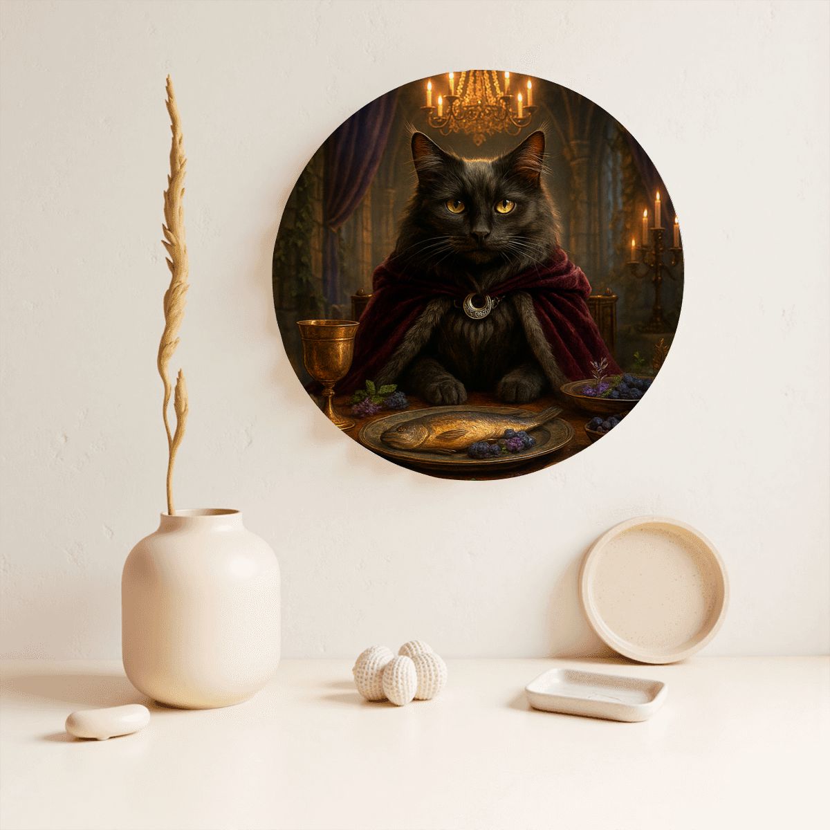 SPF Decorative Plate (Royal Collection) - Maine Coon