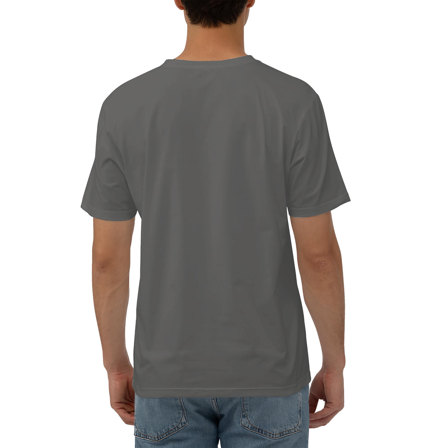 SPF Men's Short Sleeve Cotton Tee (Love is a four-legged word)