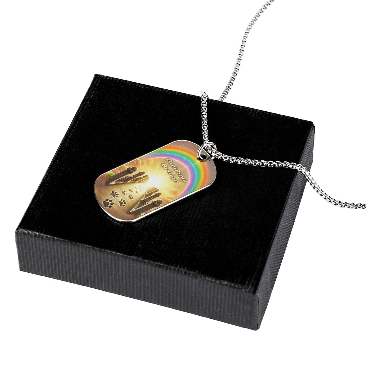 SPF Memorial Necklace (Rainbow Bridge)