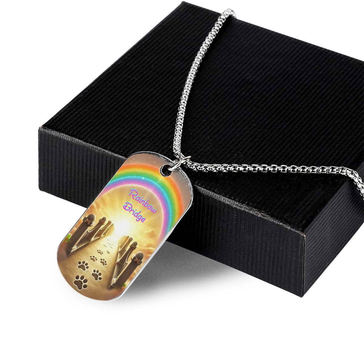 SPF Memorial Necklace (Rainbow Bridge)