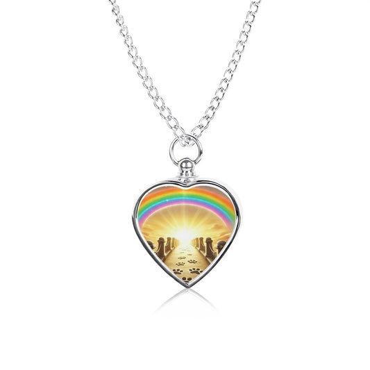 SPF Pet Ashes Necklace (Rainbow Bridge)