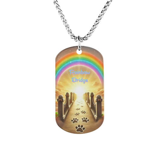 SPF Memorial Necklace (Rainbow Bridge)