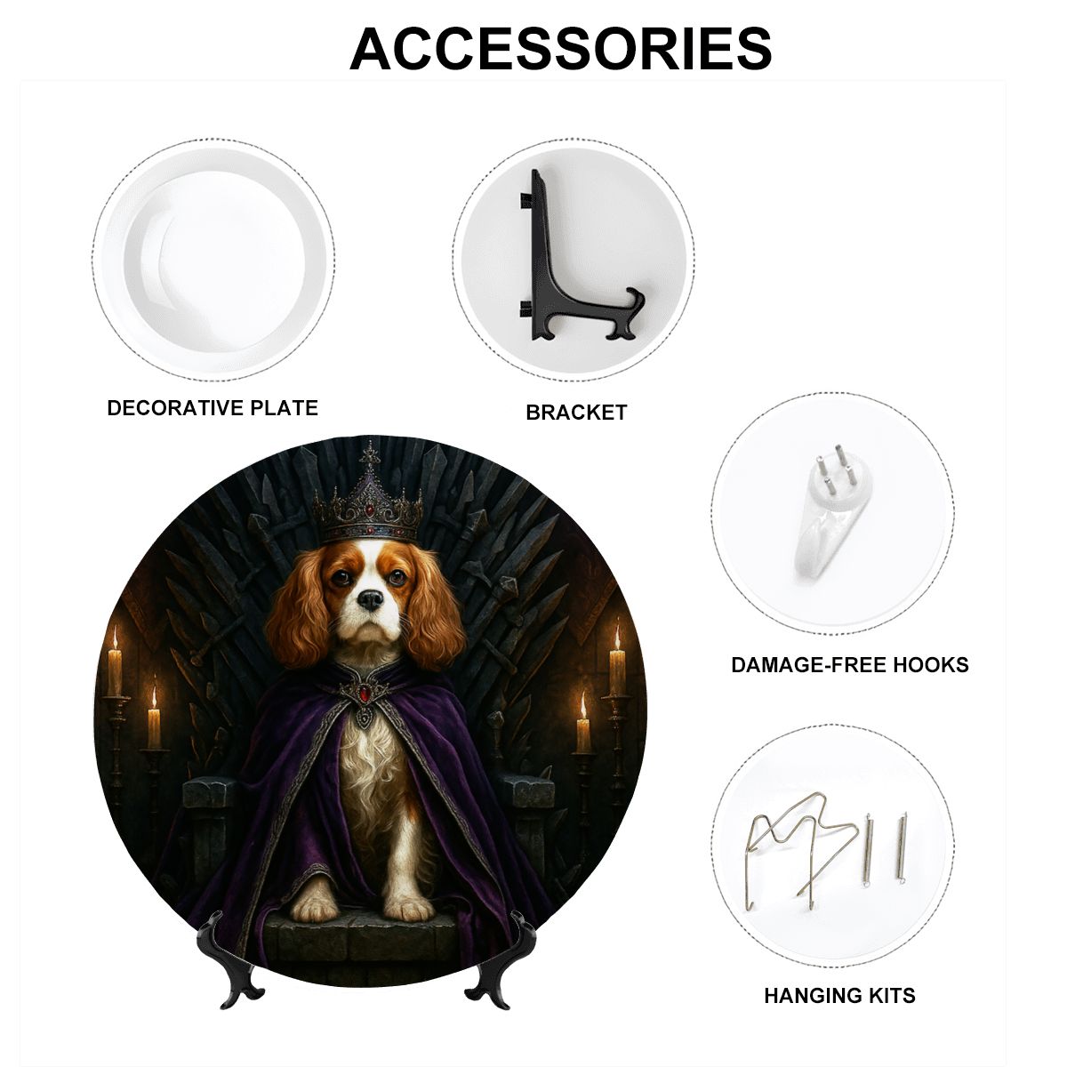 SPF Decorative Plate (Royal Collection) - Cavalier