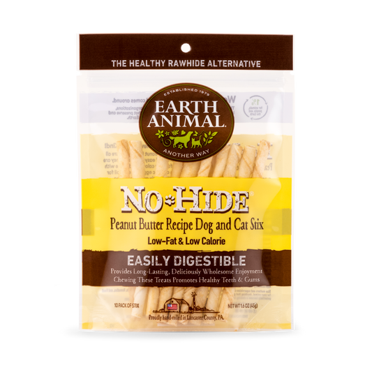 Earth Animal No Hide Peanut Butter Pet Stix (10pk) (1.6oz)