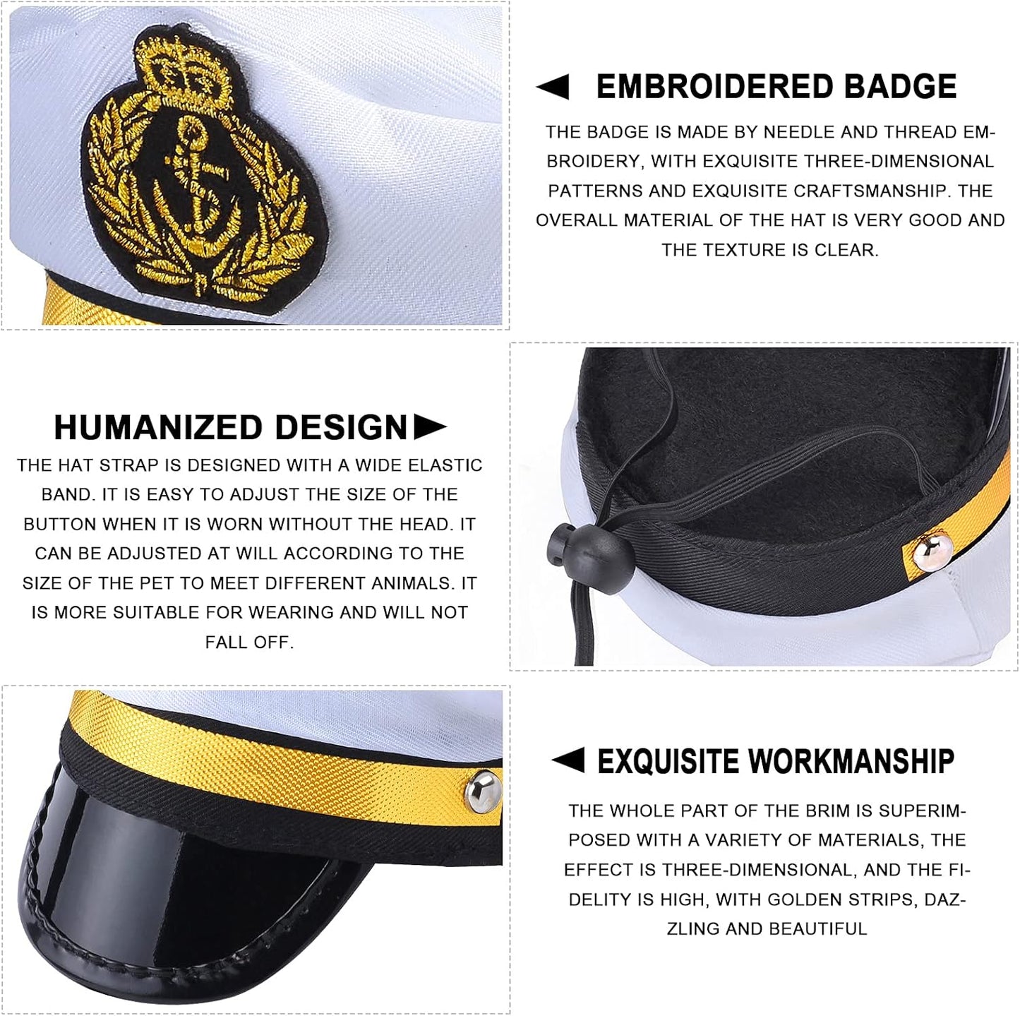 Ahoy, furry friends! 🐾⚓️ Dress your pup or kitty in this adorable Sea Sailor Costume Set complete with a stylish hat and necktie/bowtie! Perfect for Halloween, cosplay parties, and unforgettable photo ops! 🌊🐶🐱 #PetCostume #SailorStyle #HalloweenReady
