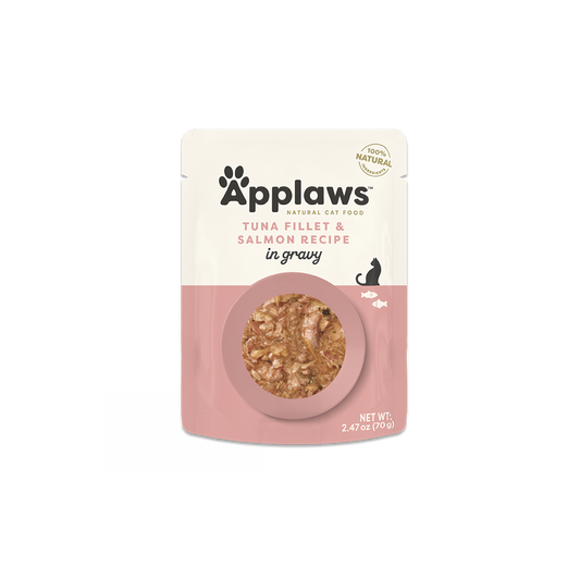 Applaws Cat Flakes Tuna & Salmon Pouch (2.47oz)