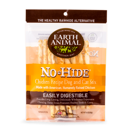 Earth Animal No Hide Chicken Pet Stix (10pk) (1.6oz)