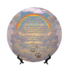 Curated Ethical Lifestyle: SPF Decorative Plate (Rainbow Bridge) - Sanctum Paws and Fangs