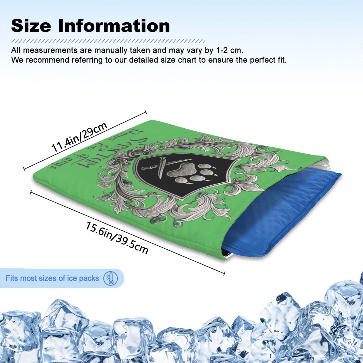 SPF Pet Cooling Mat - Green