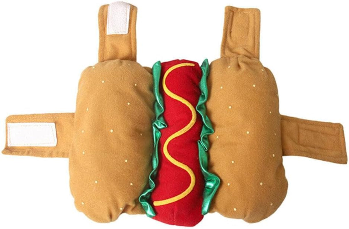 Get Your Pup Ready for Halloween with Our Hilarious Hot Dog Costume! 🐾🌭 Perfect for Small & Medium Dogs and Cats!