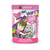 Premium Pet Guardian Gear: BFF OMG Adult Devour Me Tuna and Duck Cat Wet Pouch (3oz) - Sanctum Paws and Fangs