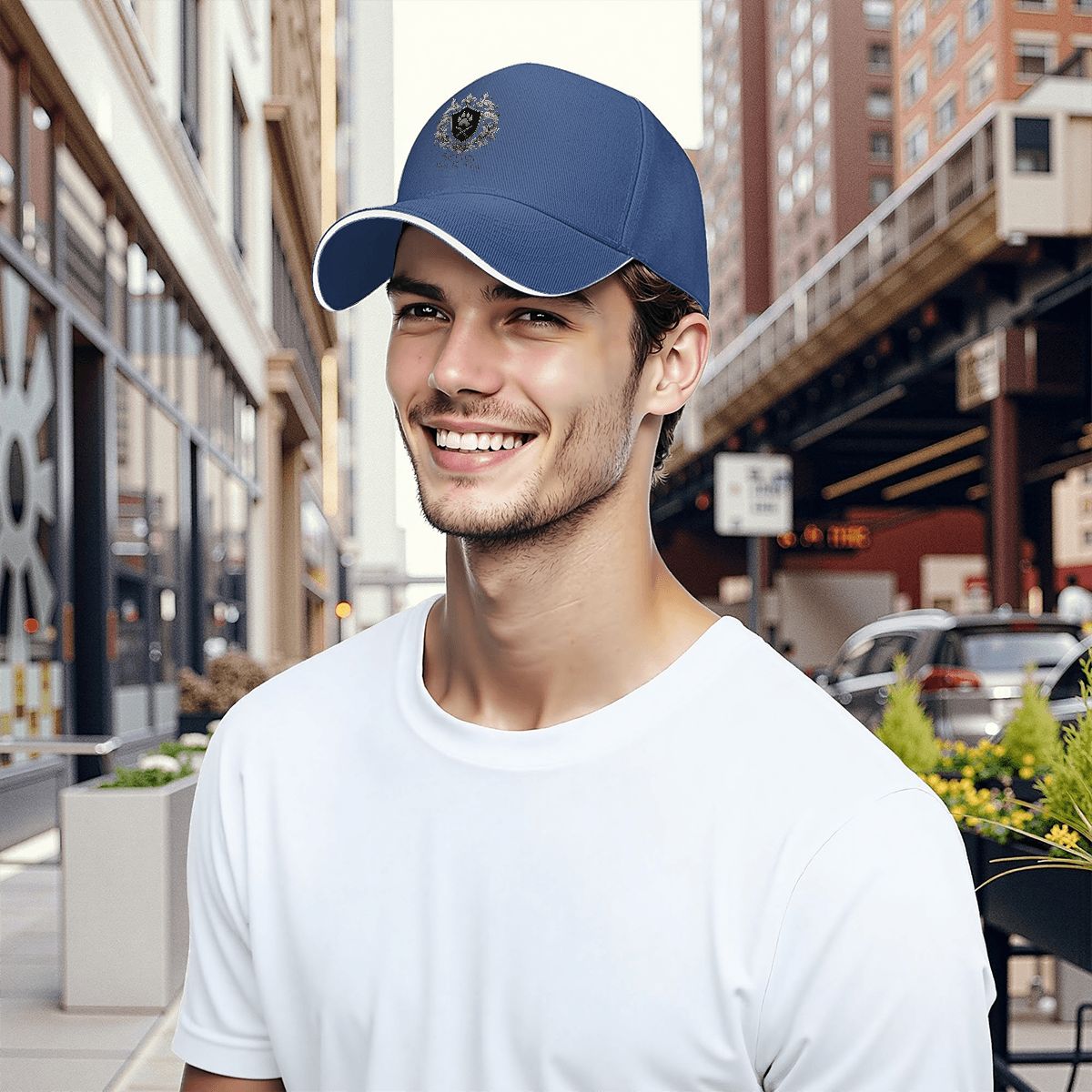 SPF Sandwich Brim Baseball Cap (Made in USA)