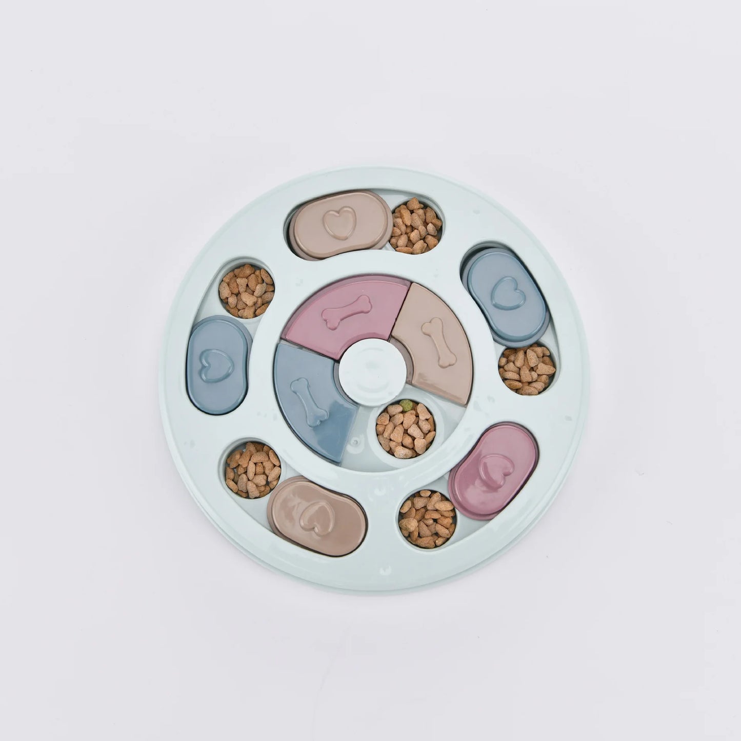 Interactive Dog Puzzle Feeder - Slow Eating Bowl for Cats and Dogs to Boost IQ and Enjoy Mealtime Fun!