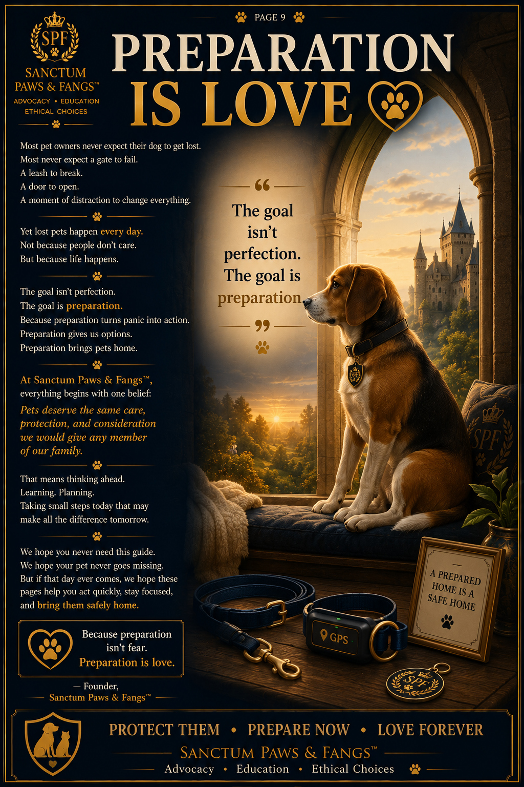 LOST PET PREVENTION