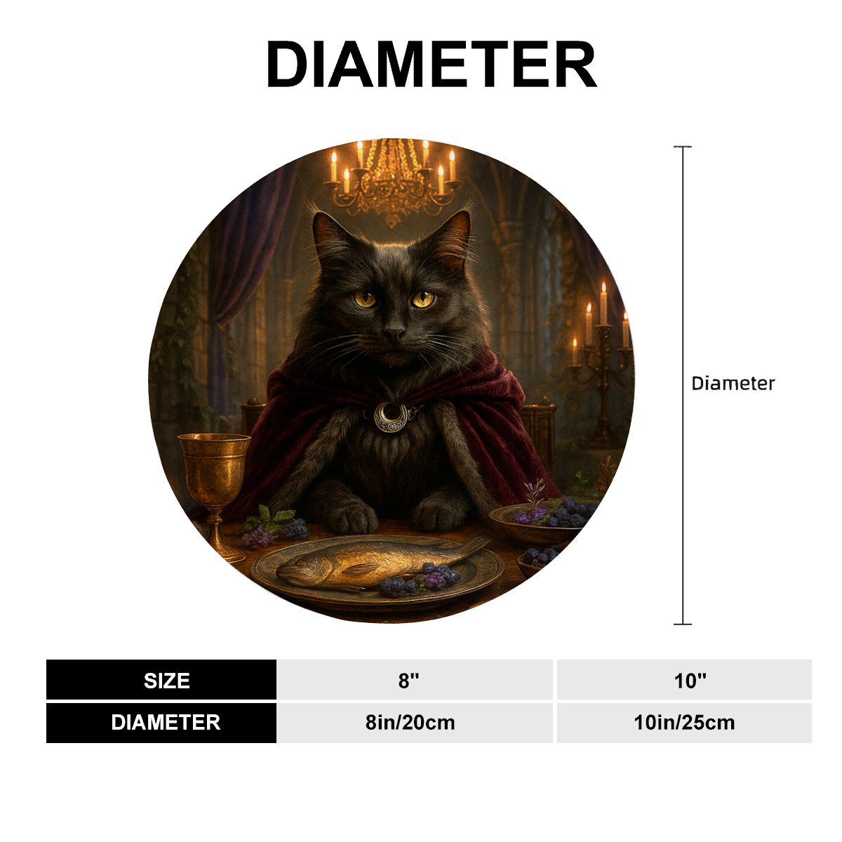 SPF Decorative Plate (Royal Collection) - Maine Coon