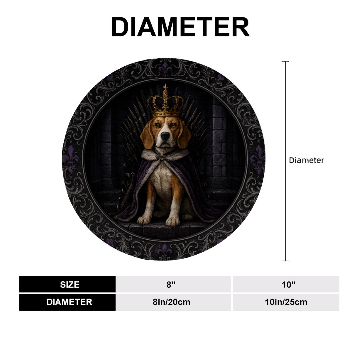 SPF Decorative Plate (Royal Collection) - Beagle 5