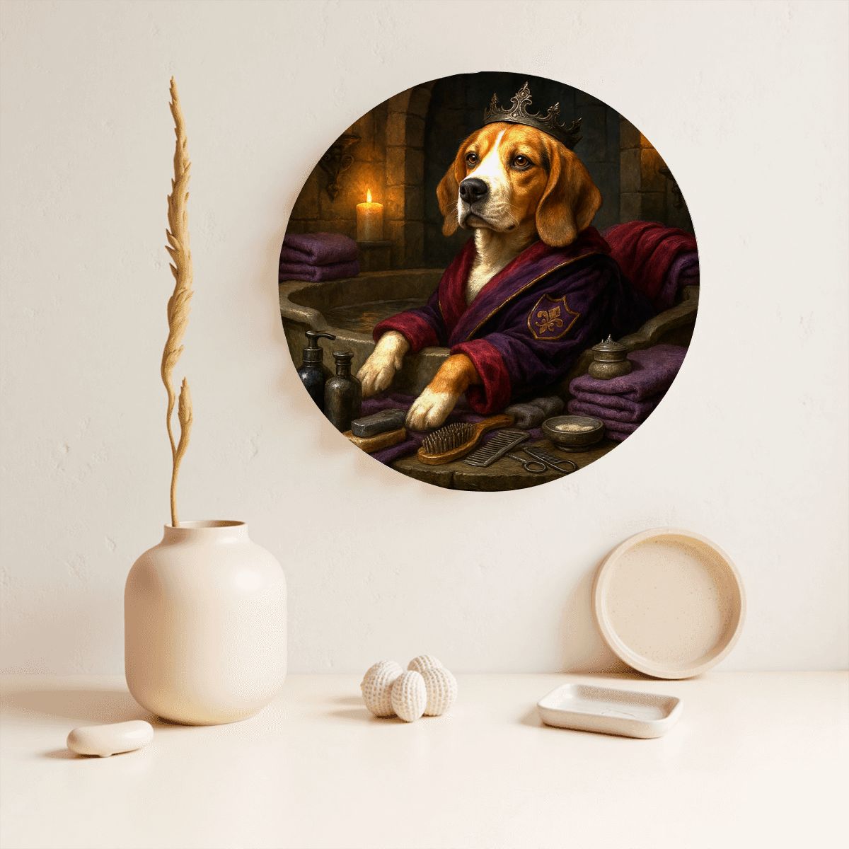 SPF Decorative Plate (Royal Collection) - Beagle 2
