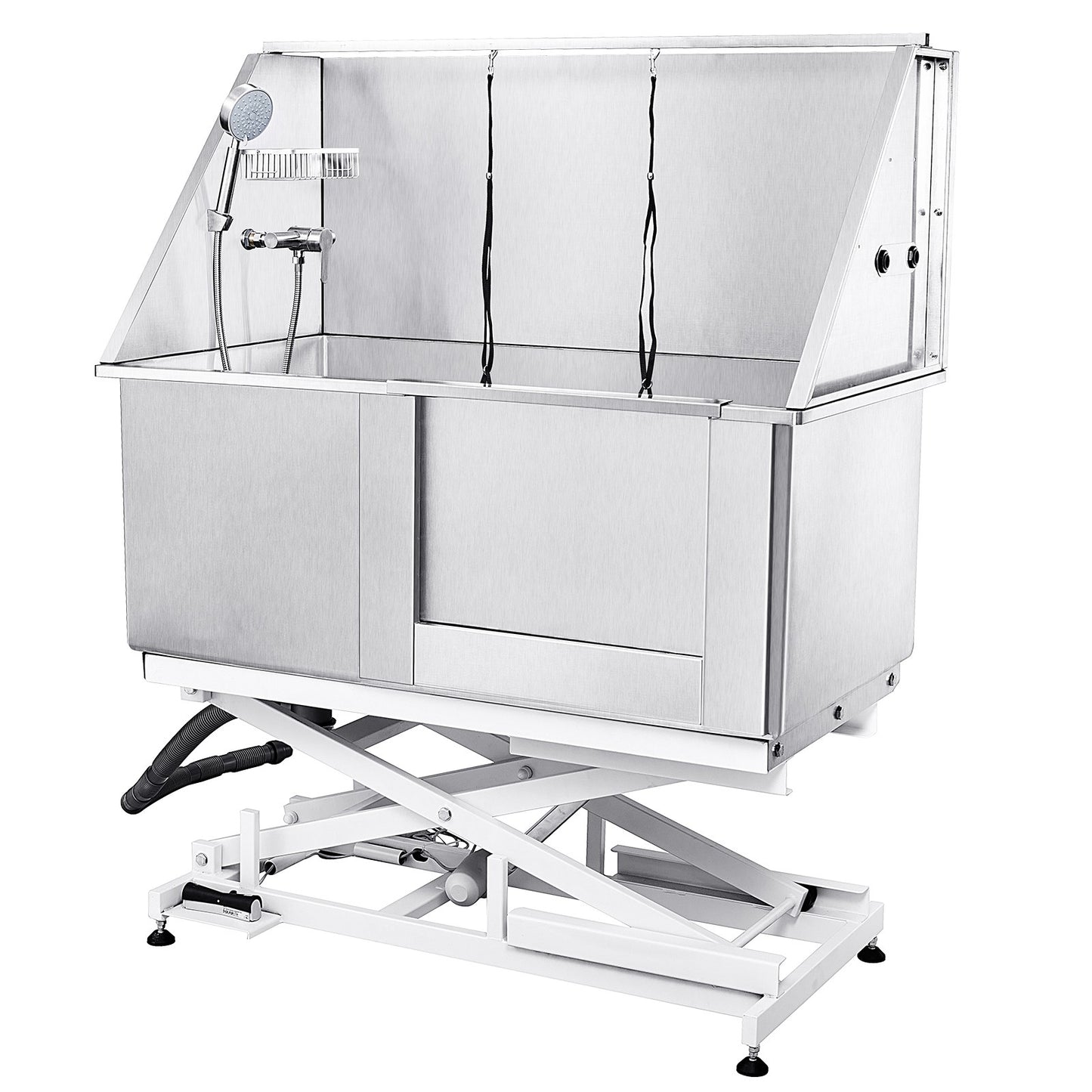 50" Dog Cat Pet Grooming Bath Tub Wash Station Electric Height Adjustment
