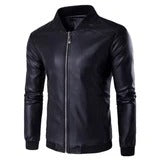 PU Leather Bomber jacket