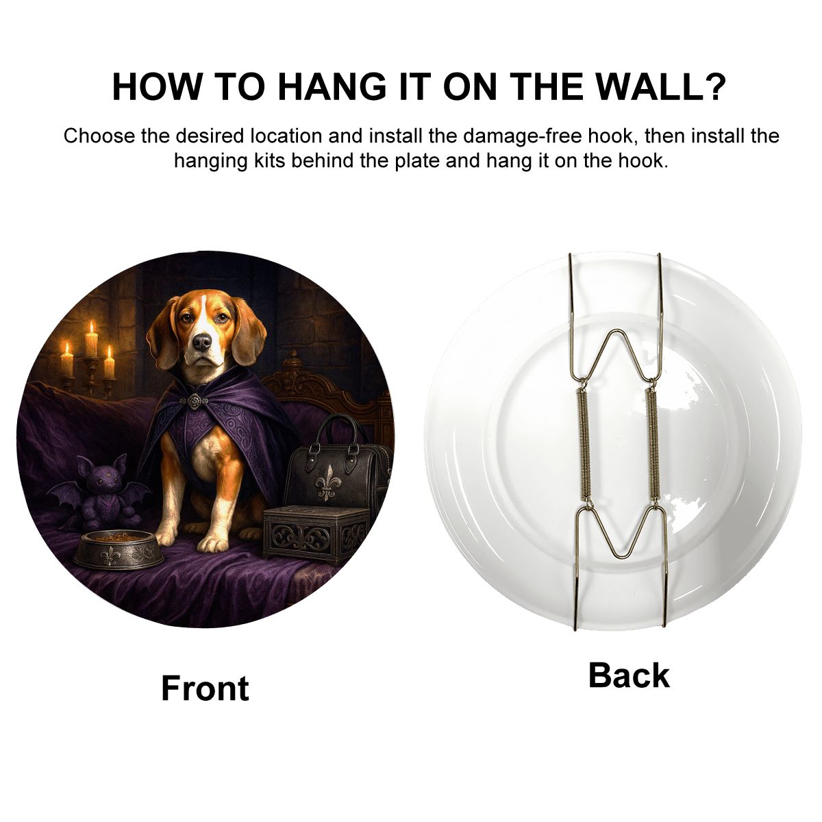 SPF Decorative Plate (Royal Collection) - Beagle 4