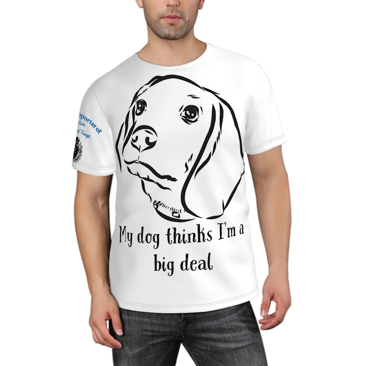 Dogs Love3 (White Tees)