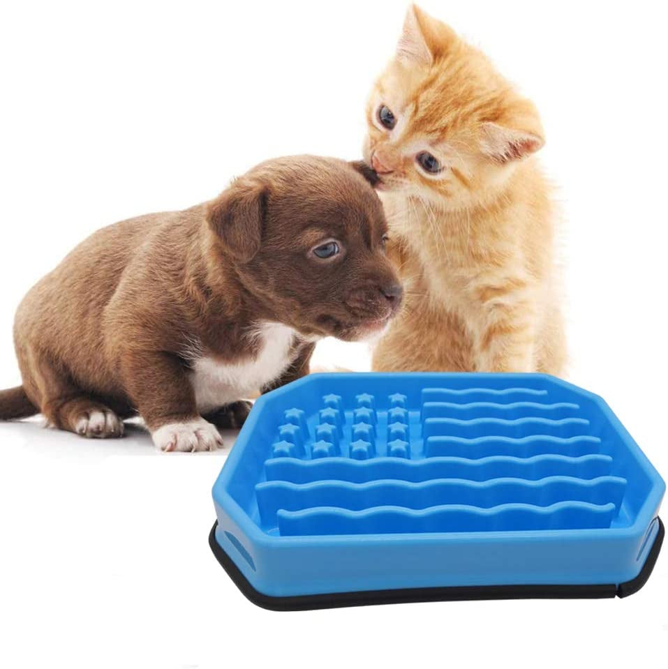 Slow Feeding Bowl for Dogs - Puzzle Feeder to Prevent Bloat - Ideal for Medium, Small Breeds & Puppies