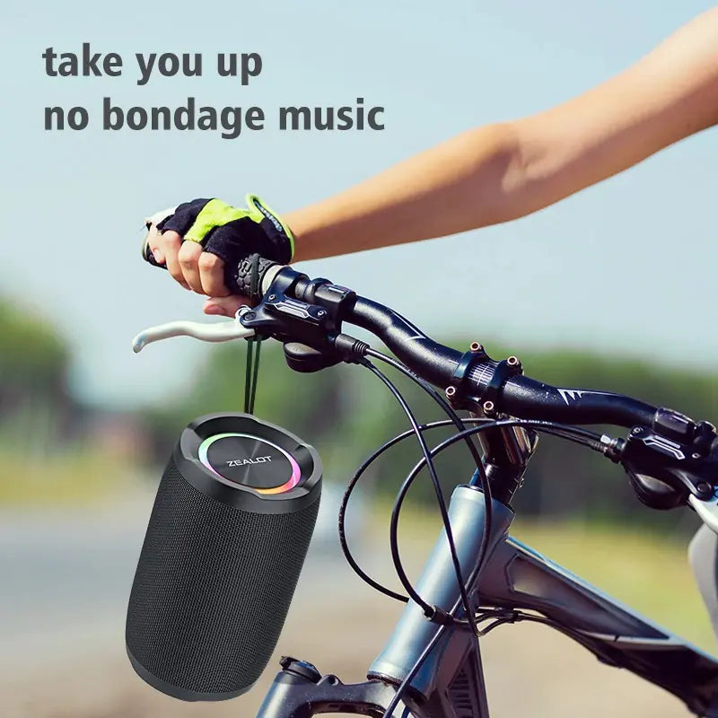 Zealot S49 20W Portable Bluetooth Speaker with 360° Sound