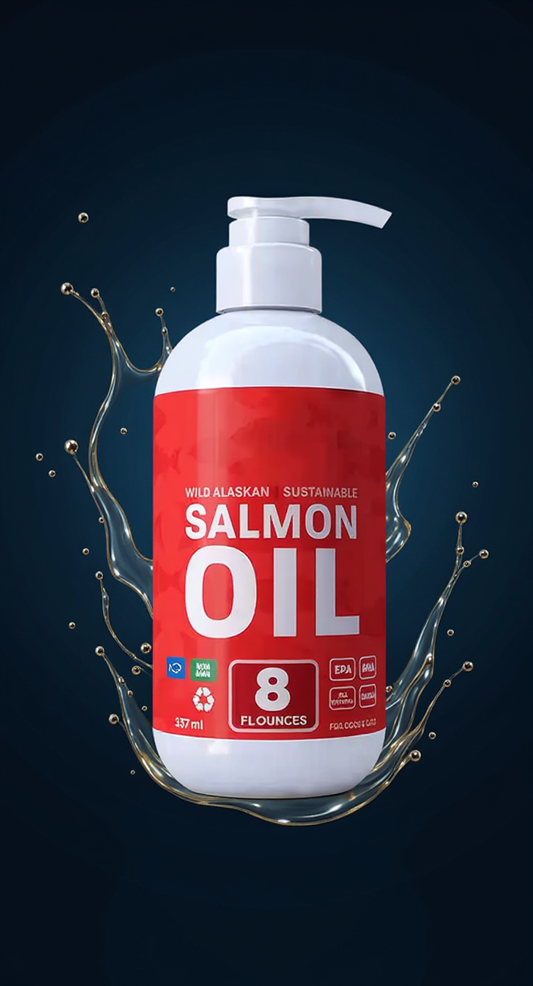 Pet Fish Oil for Cats & Dogs, 300g