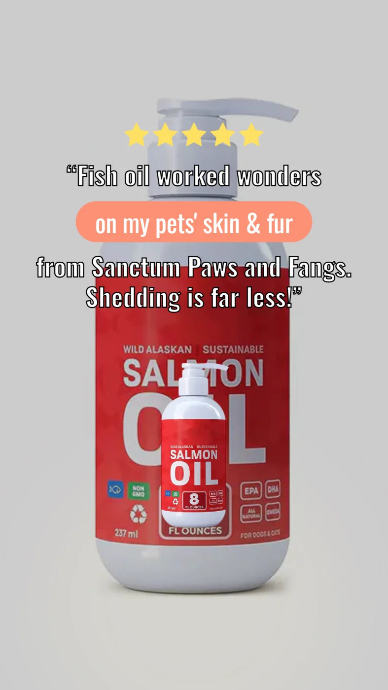 Pet Fish Oil for Cats & Dogs, 300g