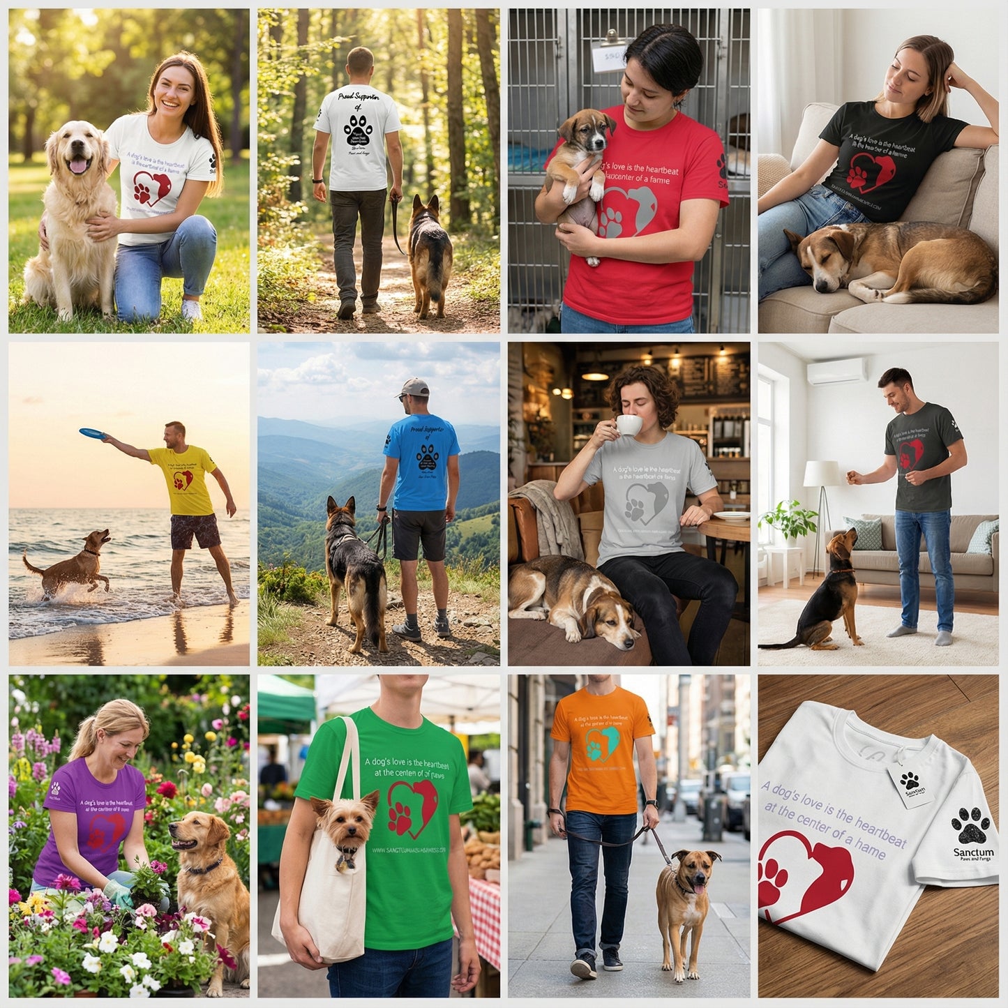 A Dogs Love Tee
