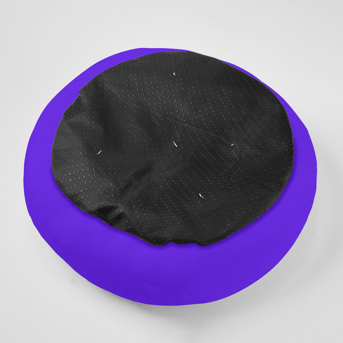 SPF Flannel Round Pet Bed (19X19in) - Purple