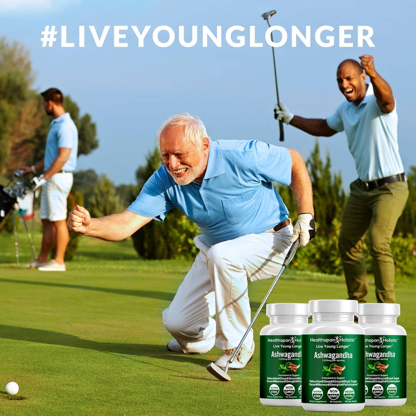 Organic Ashwagandha 60 Capsules