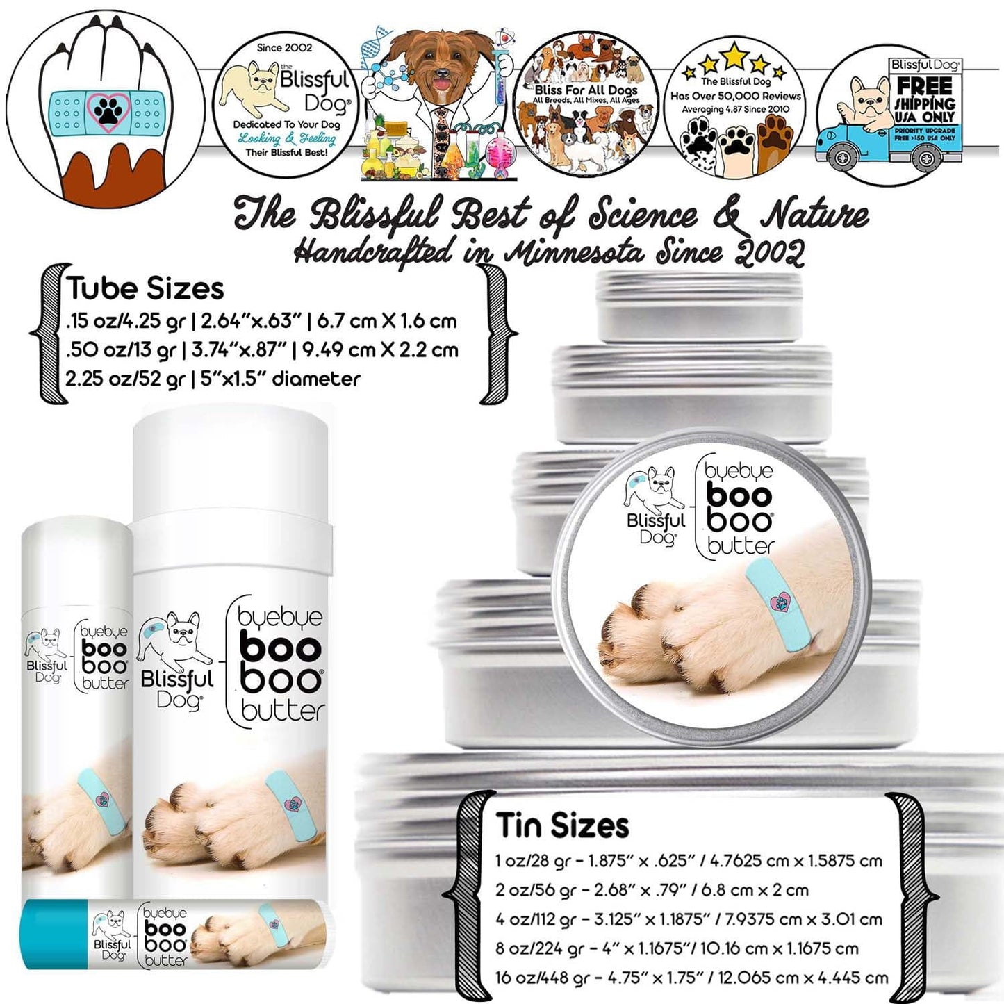 Premium Pet Guardian Gear: 1 Dog Bye Bye Boo Boo Butter - Sanctum Paws and Fangs