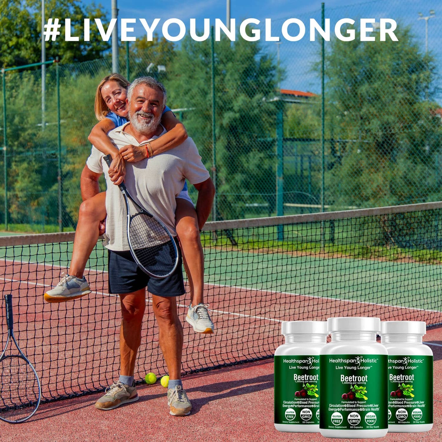 Organic Beetroot 60 Capsules