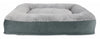 Premium Pet Guardian Gear: Arlee Harper Rectangle Slumber Grey Medium - Sanctum Paws and Fangs