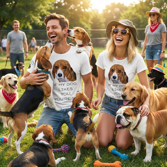 Dogs Love1 (White Tees)
