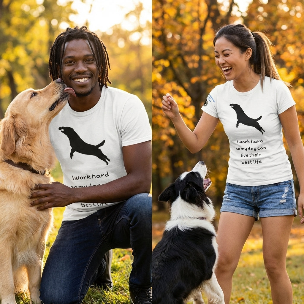 Dogs Love1 (White Tees)