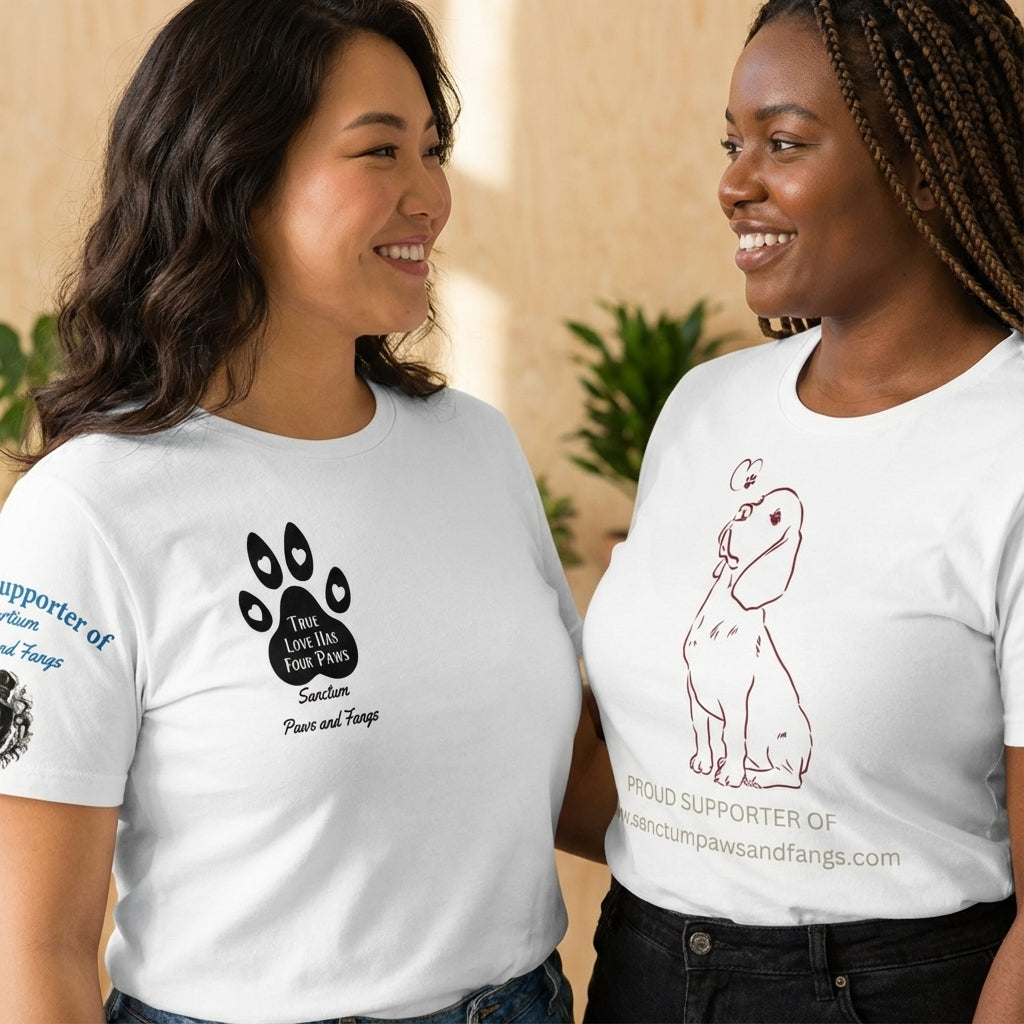 Dogs Love3 (White Tees)