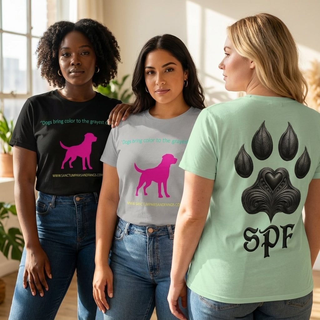 Dogs Bring Color Tee