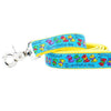 Premium Pet Guardian Gear: 1″ Grateful Dog Teddy The Dog 5ft Ribbon Dog Leash - Sanctum Paws and Fangs