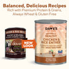 Premium Pet Guardian Gear: Dave’s Naturally Healthy Chicken & Rice Recipe Wet Dog Food (13.2oz) - Sanctum Paws and Fangs