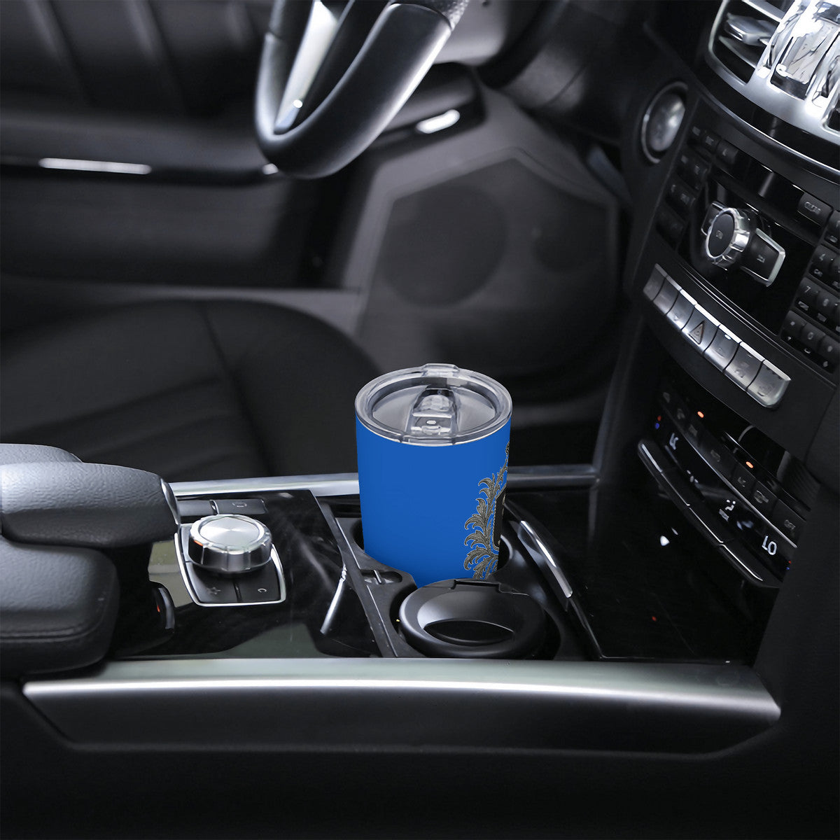 SPF Stainless Steel - Straw Lid Cup (20oz) - Blue