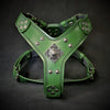 Premium Pet Guardian Gear: The ''Eros'' harness Green Small to Medium Size - Sanctum Paws and Fangs