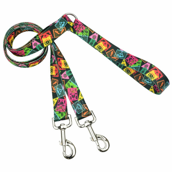 Paper Flags Double Connection Leash  EarthStyle