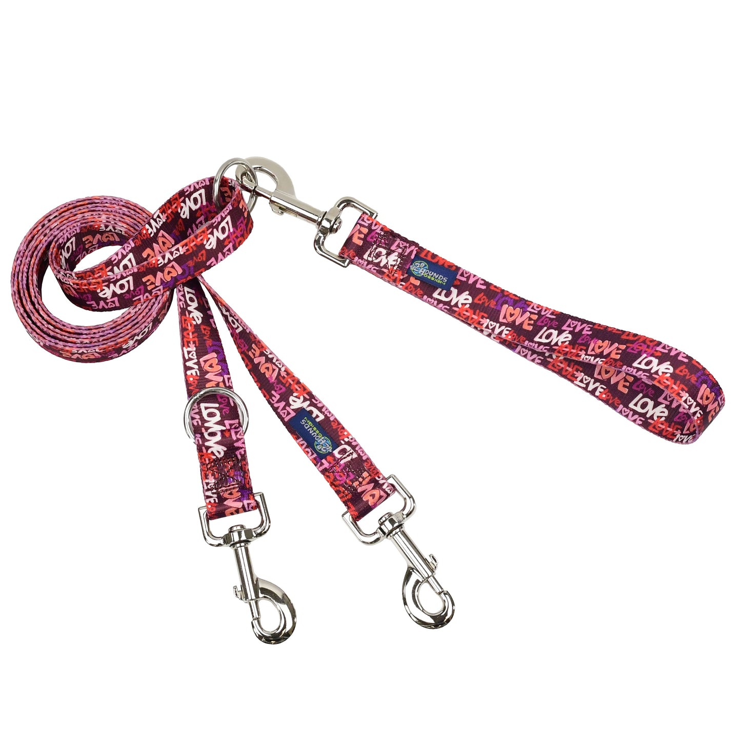 Love Graffiti Red Freedom No-Pull Dog Harness  Earthstyle