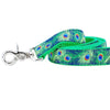 Premium Pet Guardian Gear: 1″ Paradise Found Navy Ribbon Dog Leash - Sanctum Paws and Fangs