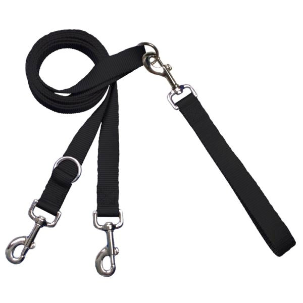 Premium Pet Guardian Gear: Euro Dog Leash Double Connection (Multiple Color Options) - Sanctum Paws and Fangs