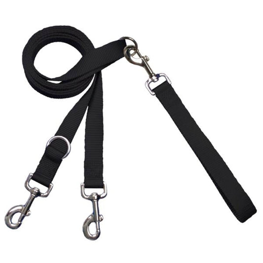 Premium Pet Guardian Gear: Euro Dog Leash Double Connection (Multiple Color Options) - Sanctum Paws and Fangs