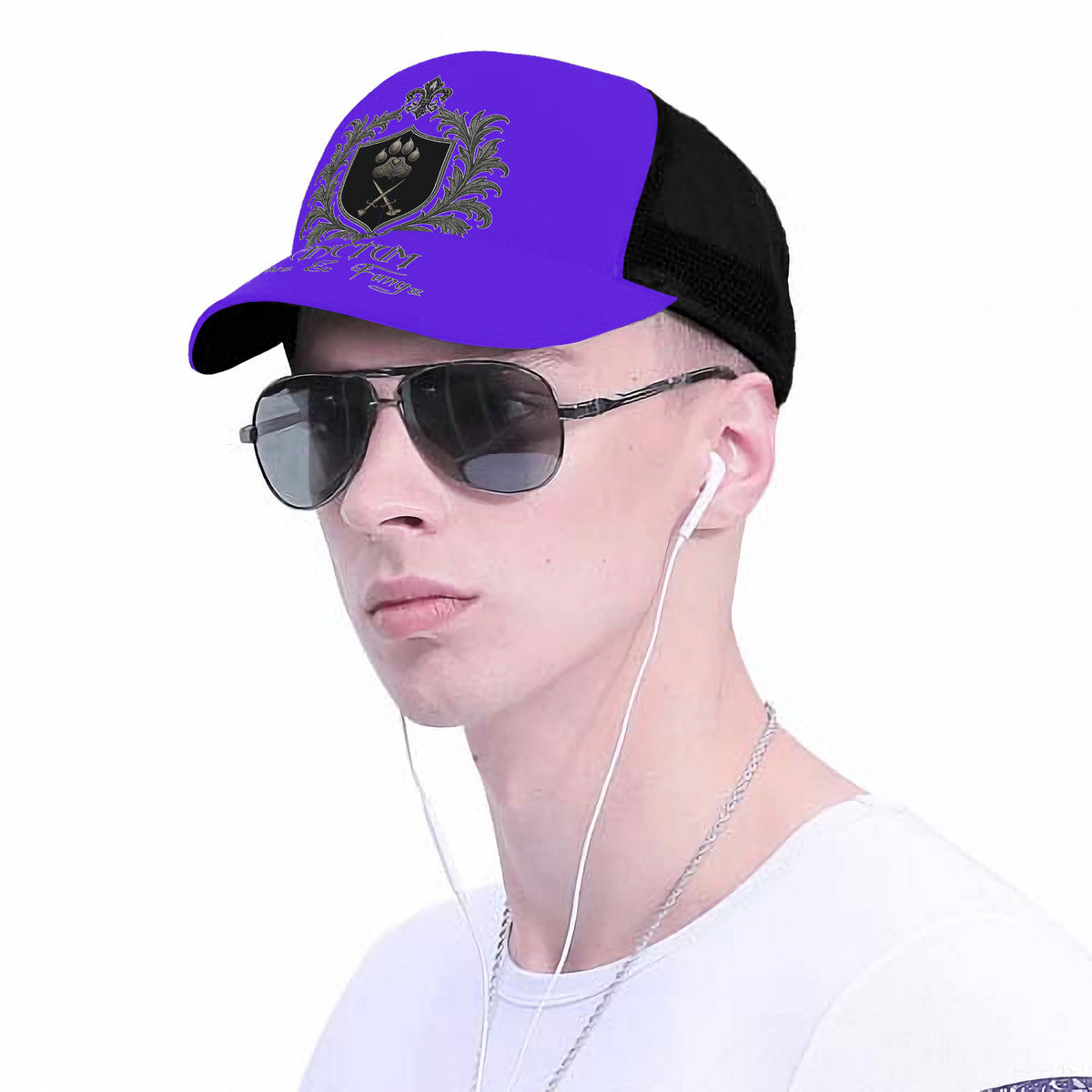 SPF Brim Mesh Baseball Cap